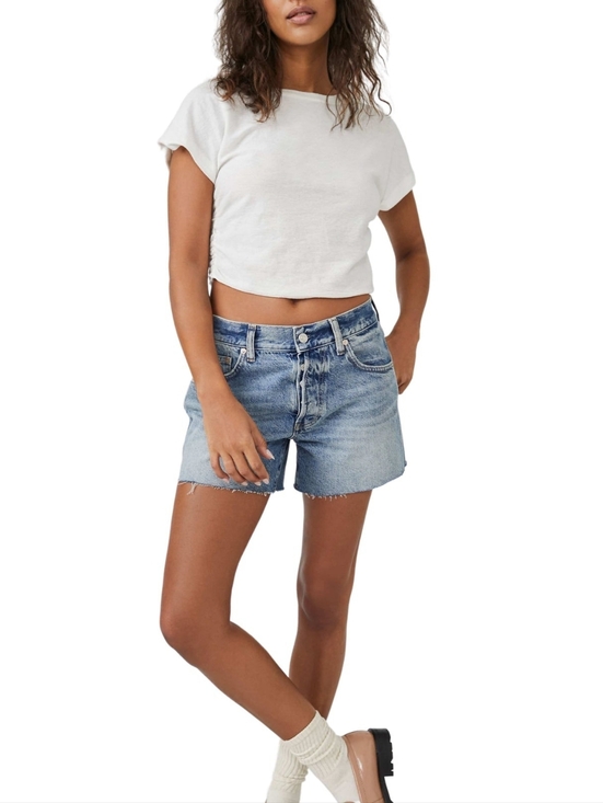 Free People Pants - We The Free Ivy Mid Rise Short